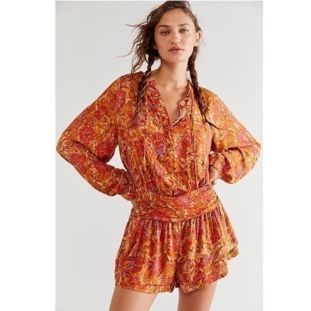 Free People Dance 'Til Dawn Romper